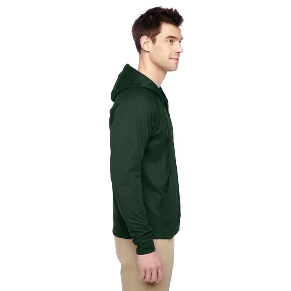 Jerzees Dri-Power® PF93MR Sport Hooded Full-Zip Hooded Sweatshirt