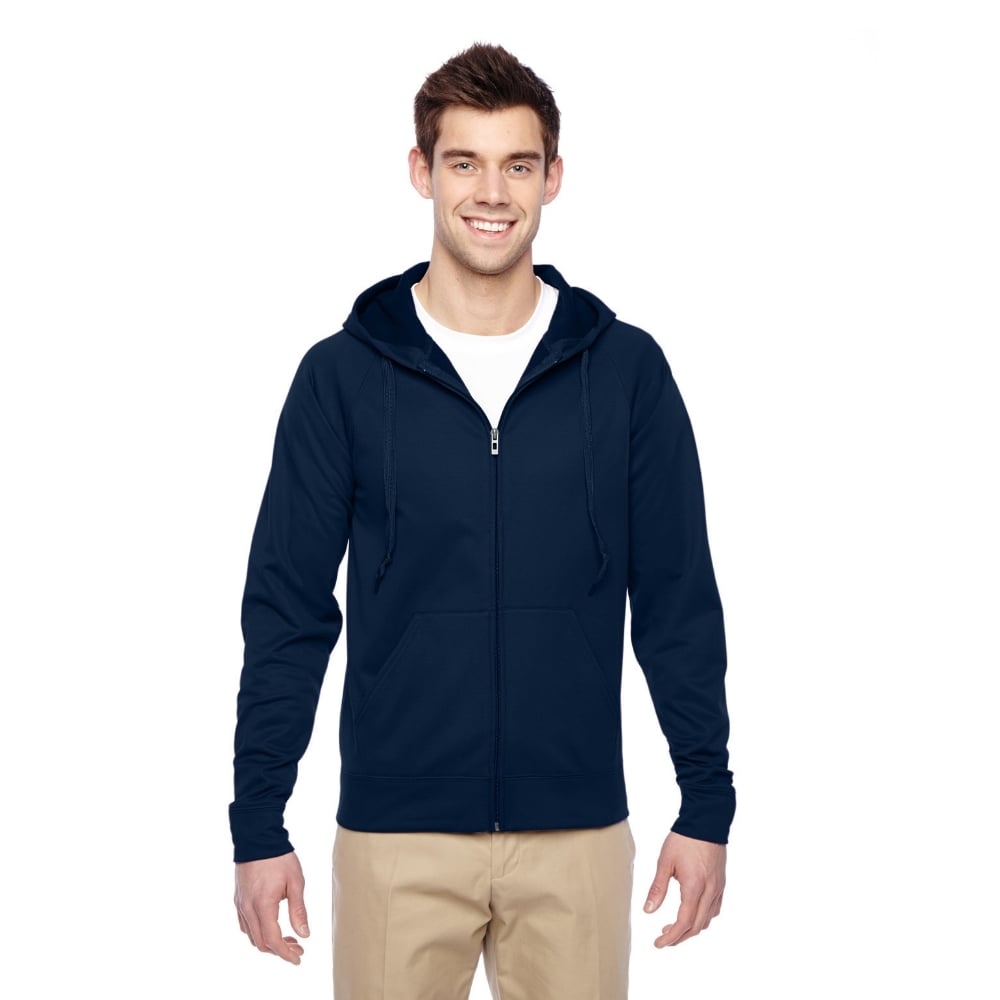 Jerzees Dri-Power® PF93MR Sport Hooded Full-Zip Hooded Sweatshirt