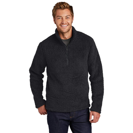 Port Authority F130 Quarter Zip Sherpa Fleece Pullover - Gorvex.com