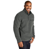 Port Authority F140 Camp Fleece Half Snap Pullover with Chest Pocket - Gorvex.com