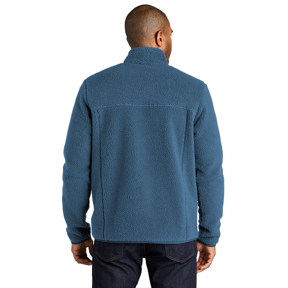 Port Authority F140 Camp Fleece Half Snap Pullover with Chest Pocket - Gorvex.com