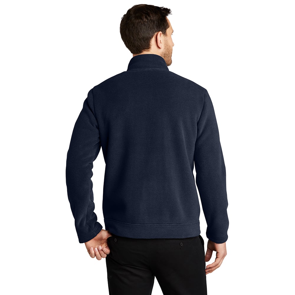 Port Authority F211 Heavy Brushed Fleece Full Zip Jacket - Gorvex.com