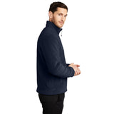 Port Authority F211 Heavy Brushed Fleece Full Zip Jacket - Gorvex.com