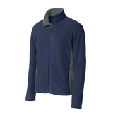 Port Authority F216 Colorblock Value Midweight Fleece Full Zip Jacket - Gorvex.com