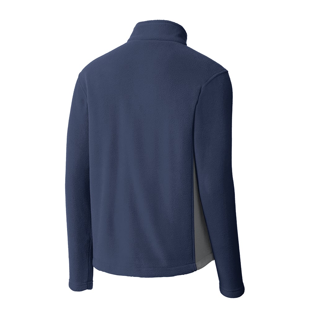 Port Authority F216 Colorblock Value Midweight Fleece Full Zip Jacket - Gorvex.com
