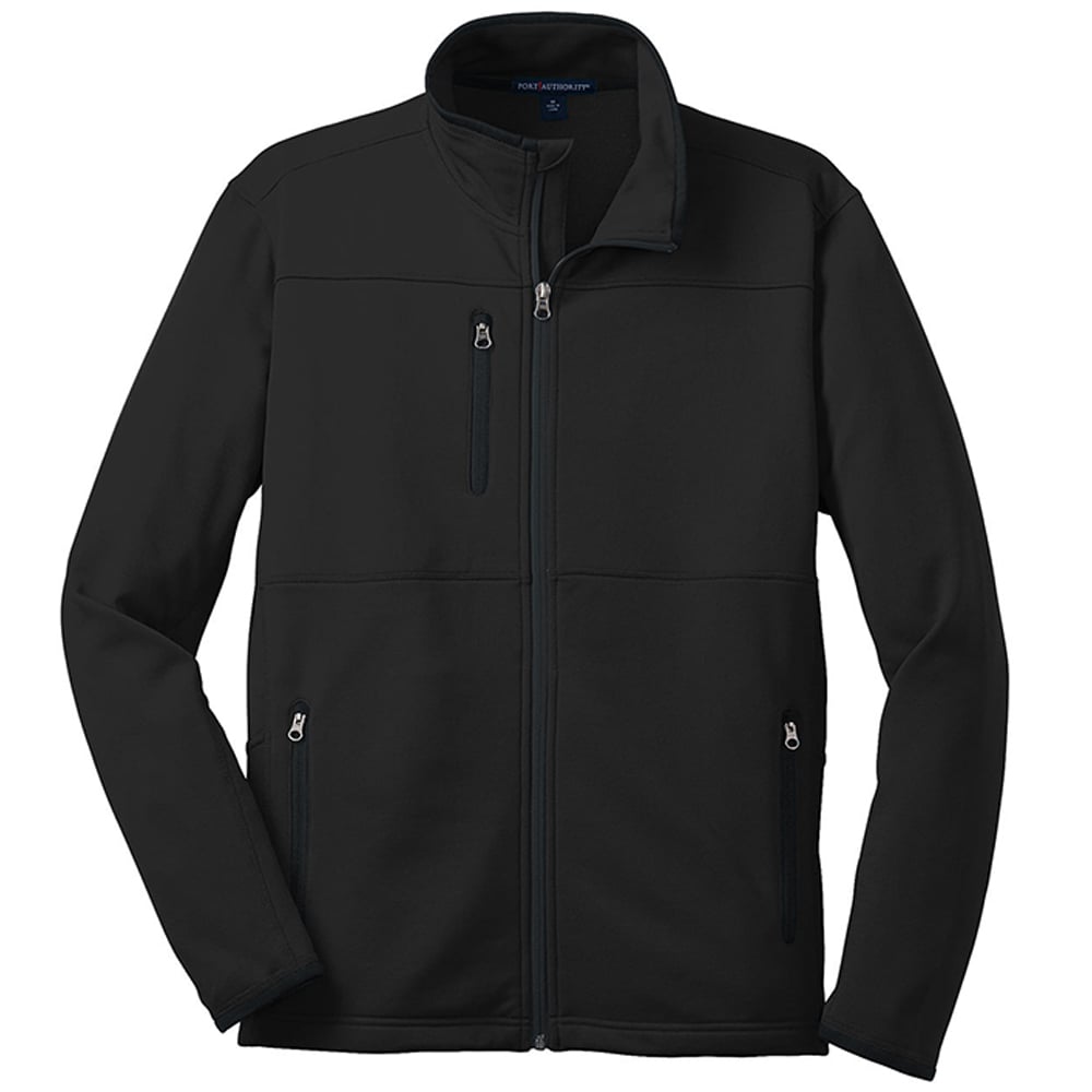 Port Authority F222 Pique Fleece Full Zip Jacket with Chest Pocket - Gorvex.com