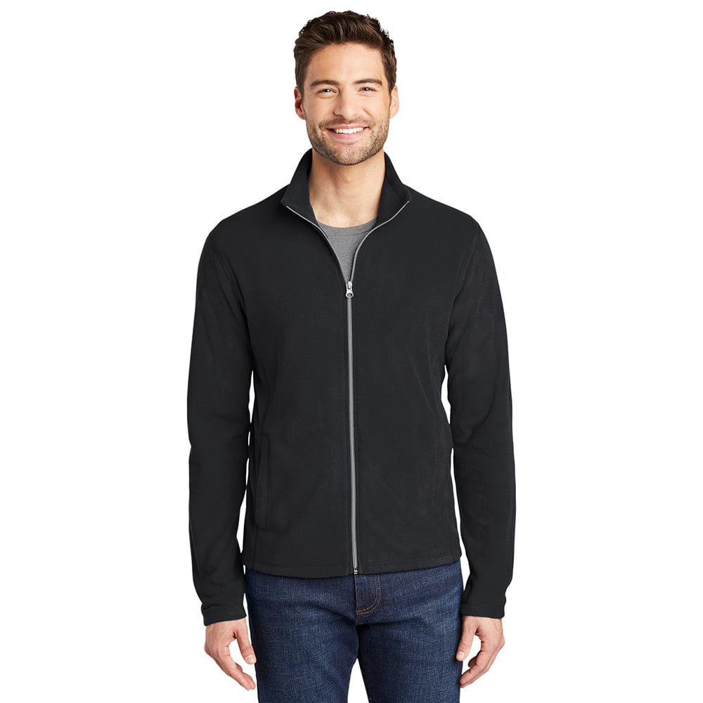 Port Authority F223 Lightweight Microfleece Jacket with Front Pockets - Gorvex.com