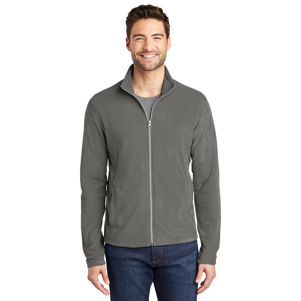 Port Authority F223 Lightweight Microfleece Jacket with Front Pockets - Gorvex.com