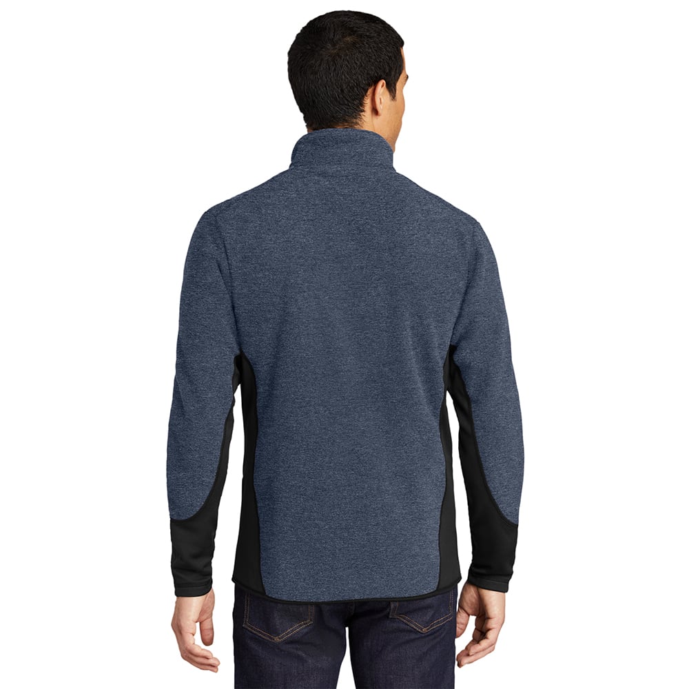 Port Authority F227 R - Tek Pro Fleece Full Zip Jacket with Side Panels - Gorvex.com