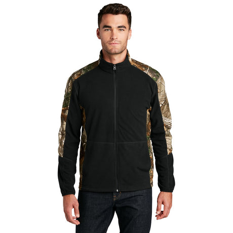 Port Authority F230C Lightweight Camouflage Microfleece Full Zip Jacket - Gorvex.com