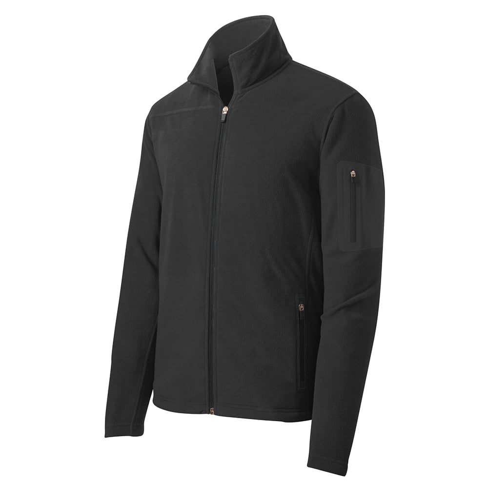 Port Authority F233 Summit Fleece Full Zip Jacket with Sleeve Pocket - Gorvex.com