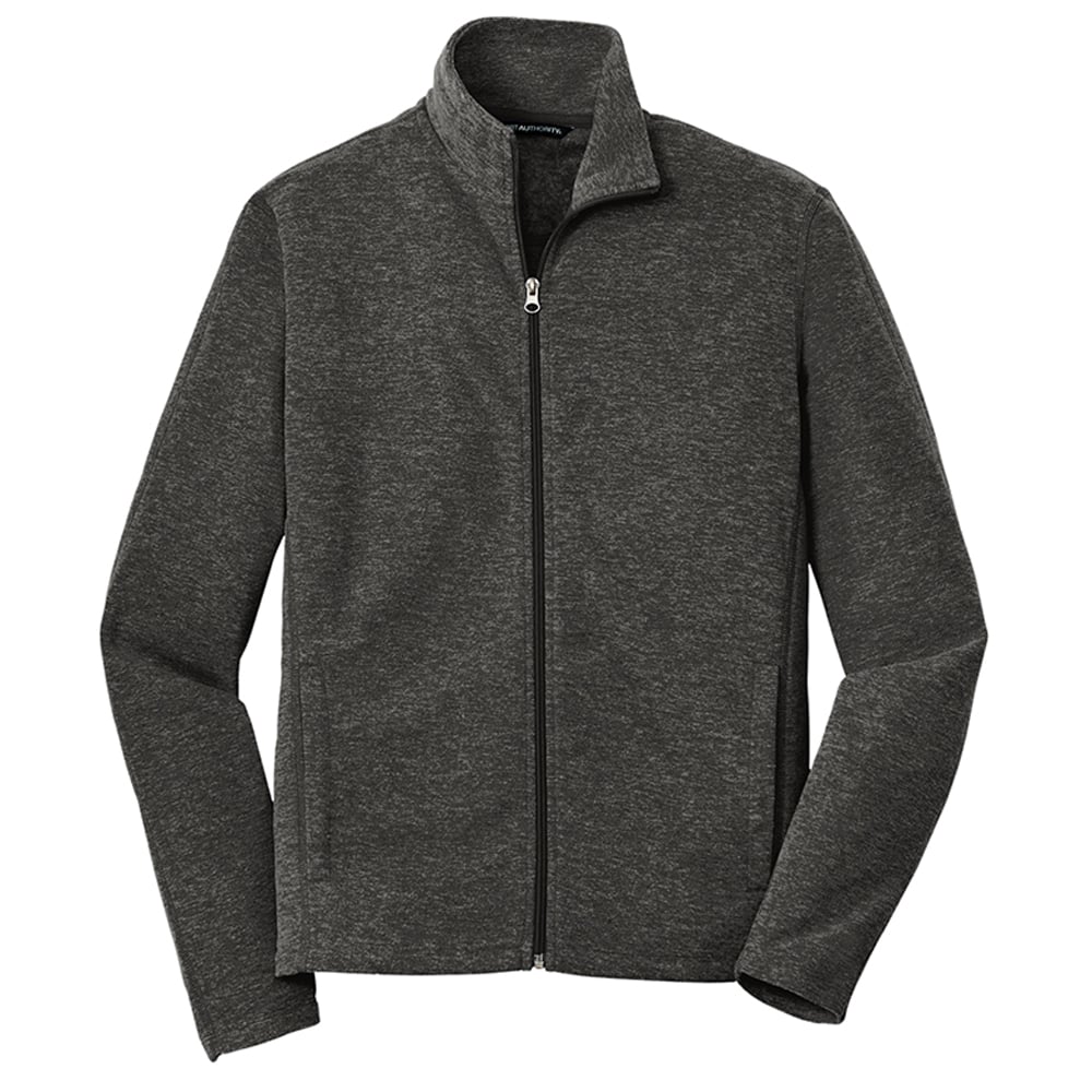 Port Authority F235 Lightweight Heather Microfleece Full Zip Jacket - Gorvex.com