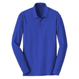 Port Authority K100LS Core Classic Long Sleeve Pique Polo - Gorvex.com