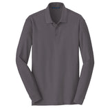 Port Authority K100LS Core Classic Long Sleeve Pique Polo - Gorvex.com