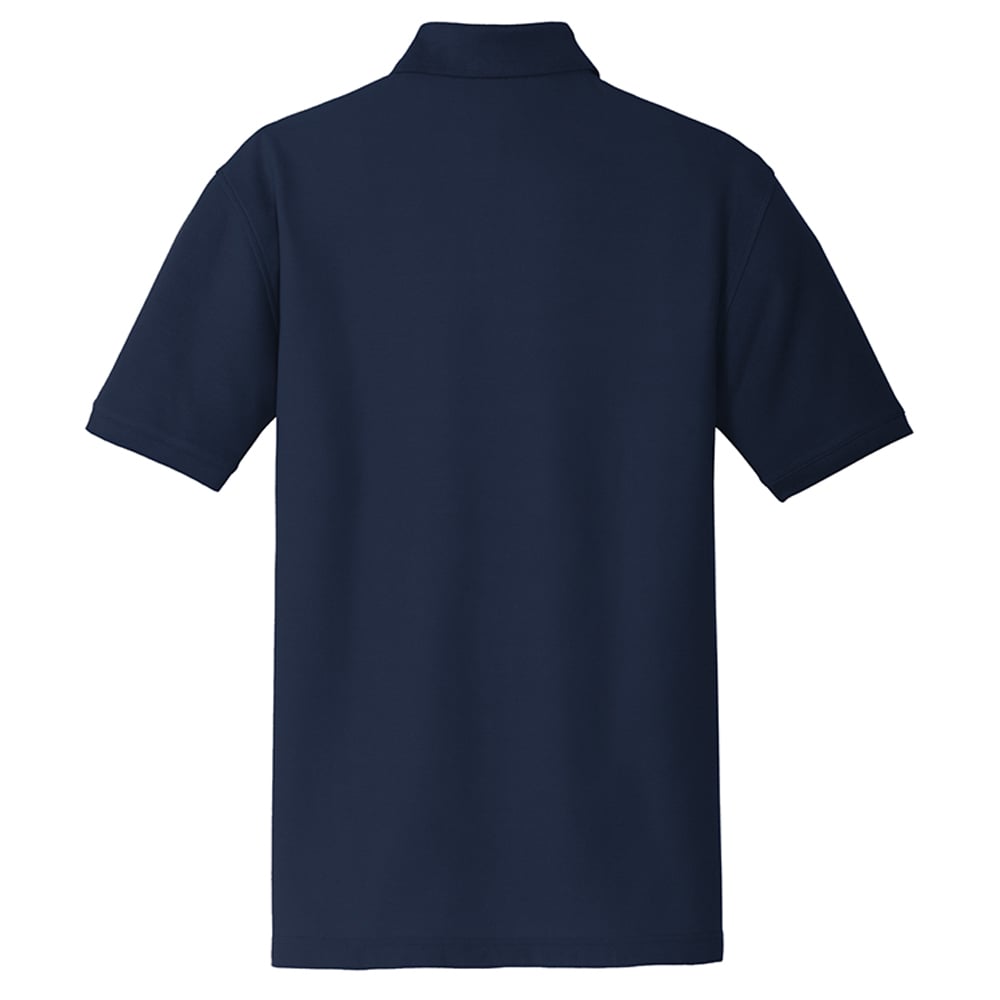 Port Authority K100P Core Classic Pique Polo Shirt with Pocket - Gorvex.com