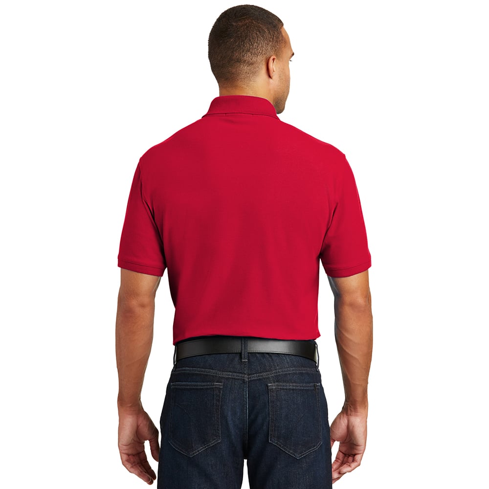 Port Authority K100P Core Classic Pique Polo Shirt with Pocket - Gorvex.com