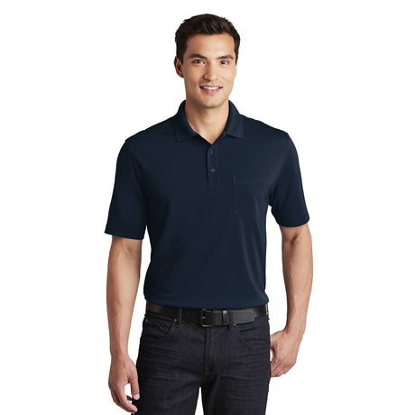 Port Authority K110P Dry Zone UV Micro - Mesh Polo Shirt with Pocket - Gorvex.com