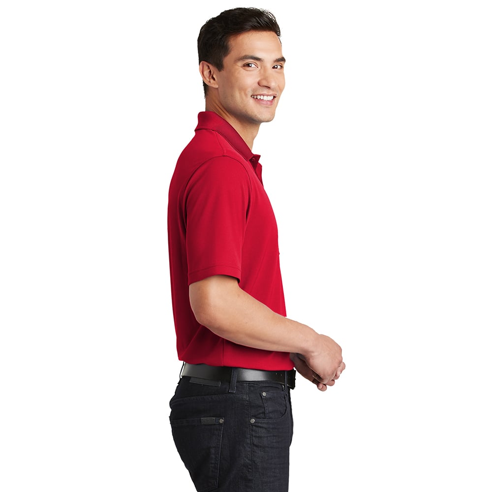 Port Authority K110P Dry Zone UV Micro - Mesh Polo Shirt with Pocket - Gorvex.com