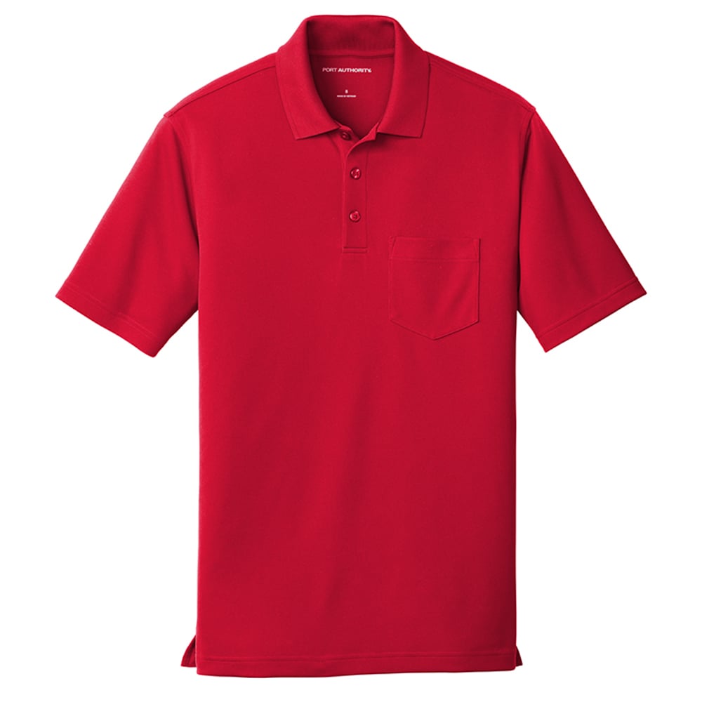 Port Authority K110P Dry Zone UV Micro - Mesh Polo Shirt with Pocket - Gorvex.com