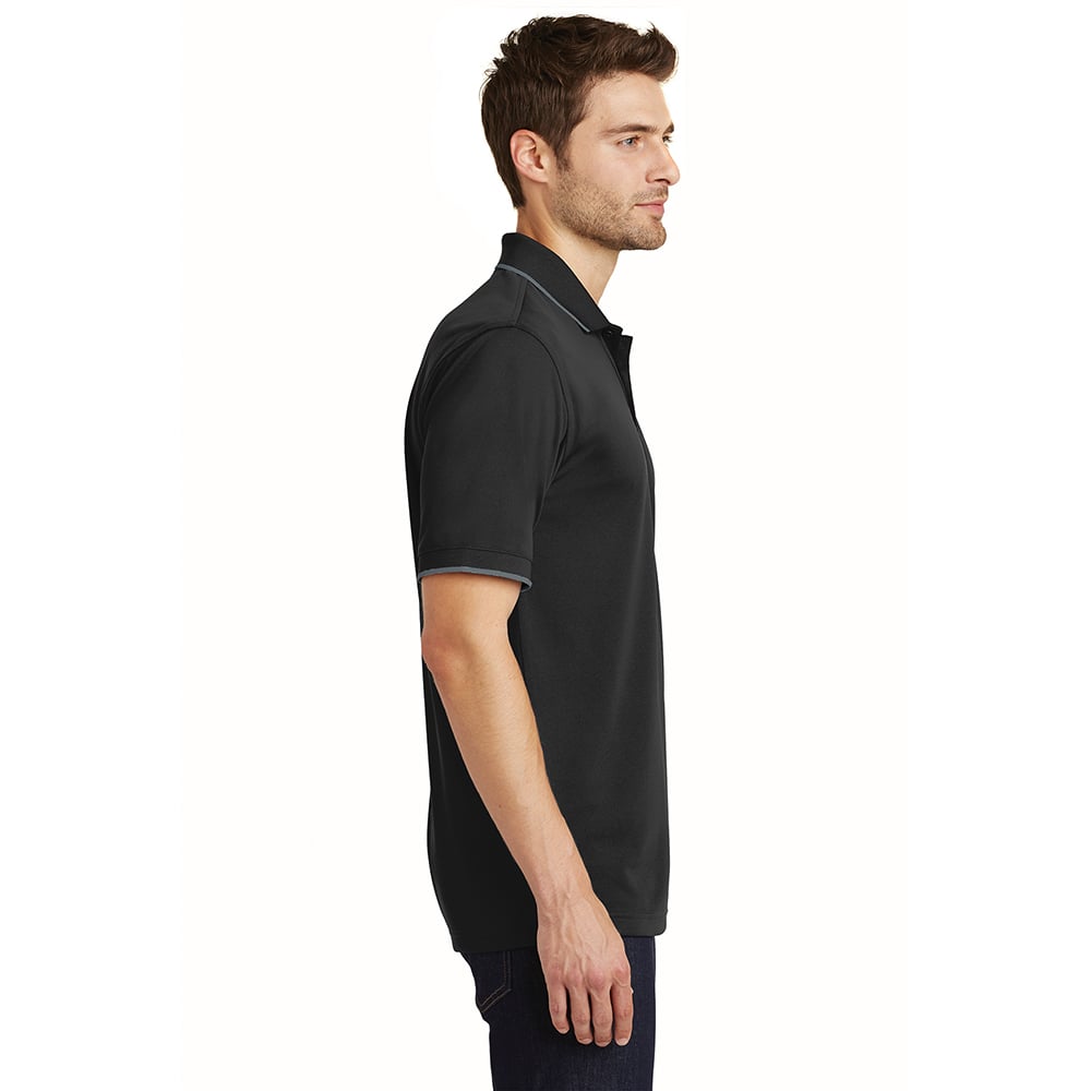 Port Authority K111 Dry Zone UV Micro - Mesh Polo with Tipped Collar - Gorvex.com