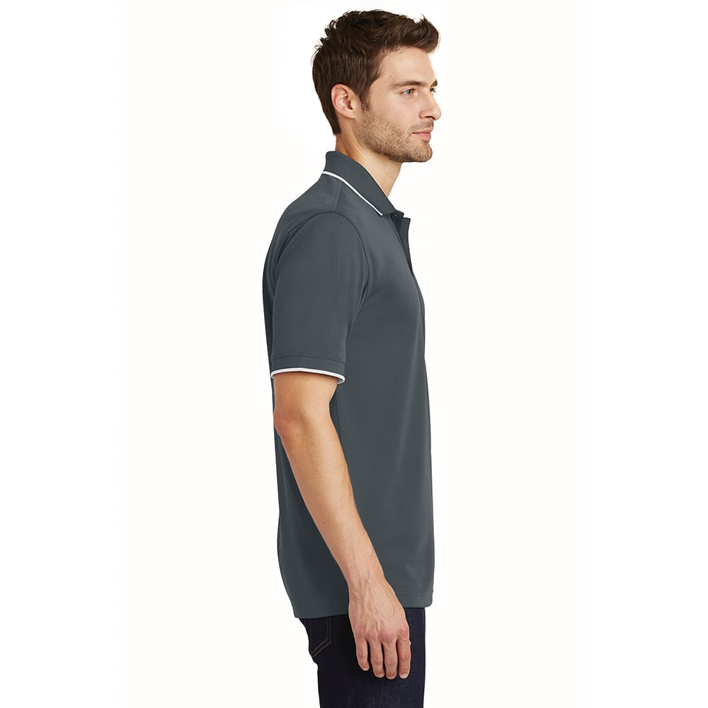 Port Authority K111 Dry Zone UV Micro - Mesh Polo with Tipped Collar - Gorvex.com