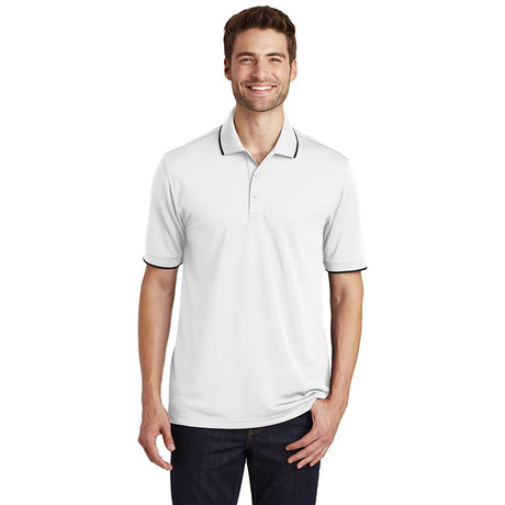 Port Authority K111 Dry Zone UV Micro - Mesh Polo with Tipped Collar - Gorvex.com