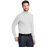 Port Authority K321 Interlock Knit Mock Turtleneck T-Shirt - Gorvex.com