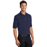 Port Authority K420P Heavyweight Cotton Pique Polo Shirt with Pocket - Gorvex.com