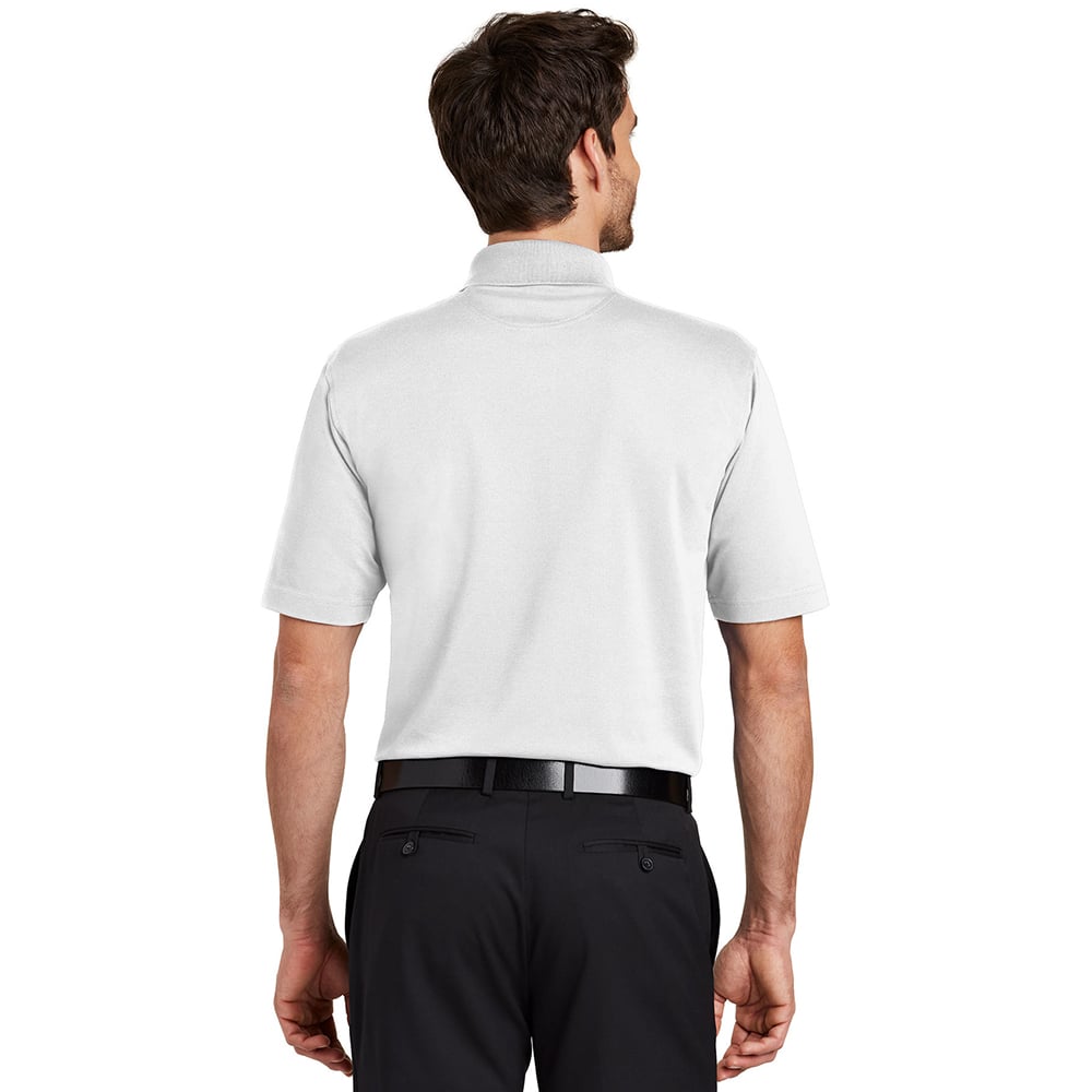 Port Authority K455 Rapid Dry Polycotton Short Sleeve Polo - Gorvex.com