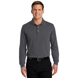 Port Authority K455LS Rapid Dry Polycotton Long Sleeve Polo - Gorvex.com