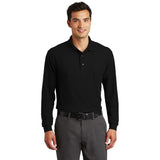 Port Authority K500LSP Silk Touch Long Sleeve Polo with Pocket - Gorvex.com