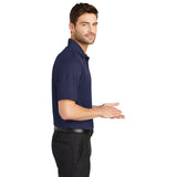 Port Authority K528 Fine Jacquard Short Sleeve Performance Polo Shirt - Gorvex.com