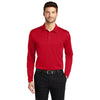 Port Authority K540LS Silk Touch Long Sleeve Performance Polo Shirt - Gorvex.com