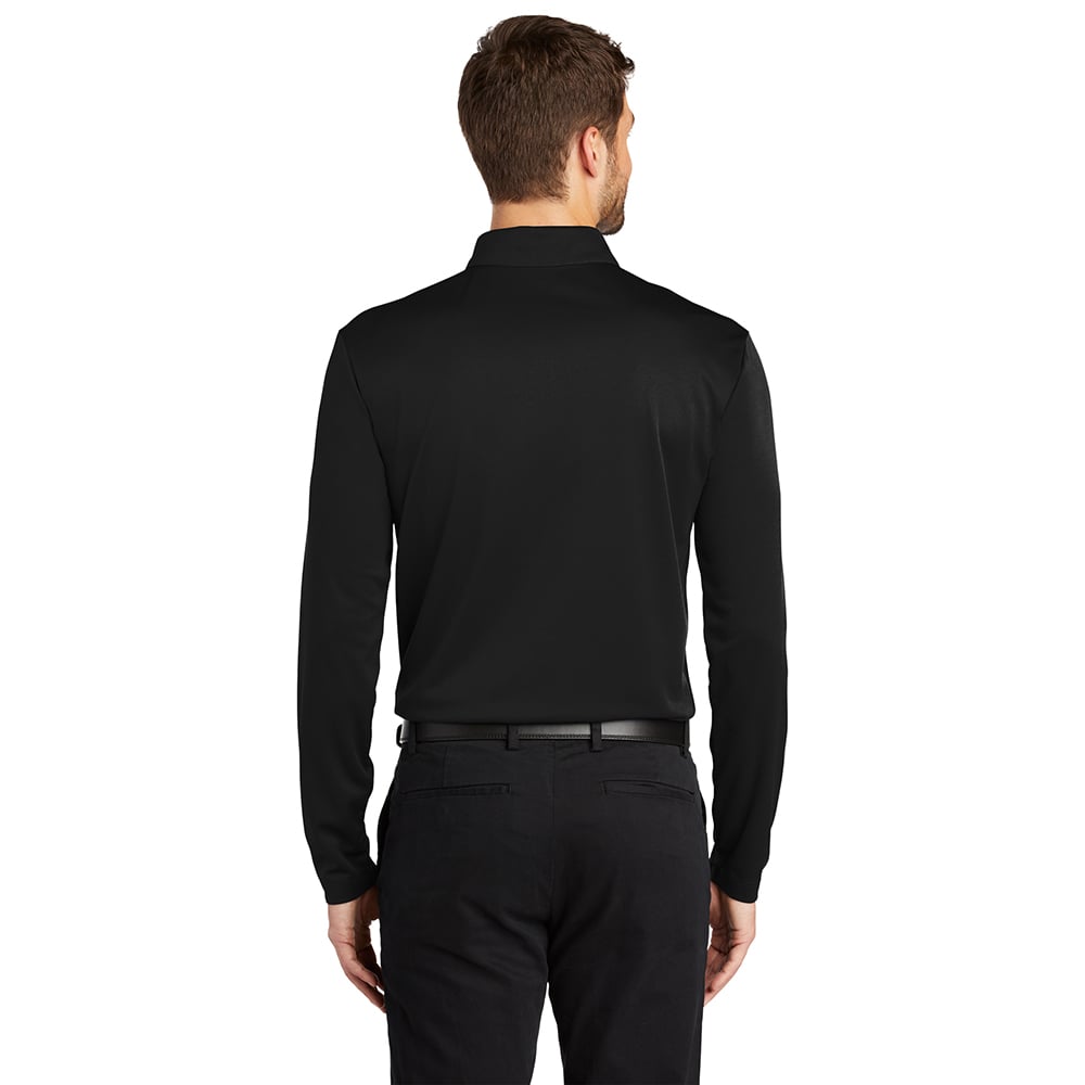 Port Authority K540LS Silk Touch Long Sleeve Performance Polo Shirt - Gorvex.com