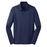 Port Authority K540LS Silk Touch Long Sleeve Performance Polo Shirt - Gorvex.com