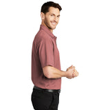 Port Authority K542 Silk Touch Heathered Performance Polo Shirt - Gorvex.com