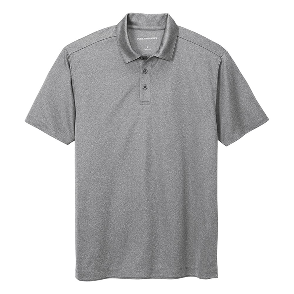 Port Authority K542 Silk Touch Heathered Performance Polo Shirt - Gorvex.com