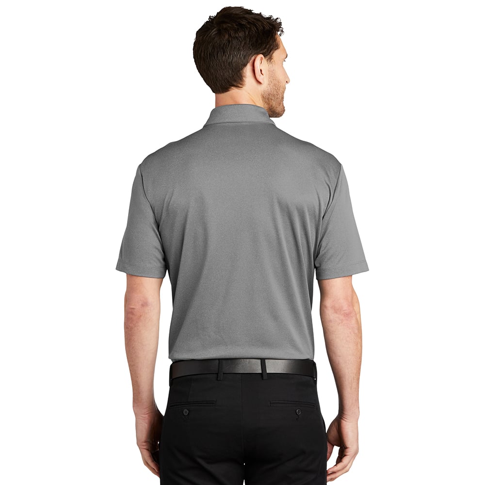 Port Authority K542 Silk Touch Heathered Performance Polo Shirt - Gorvex.com