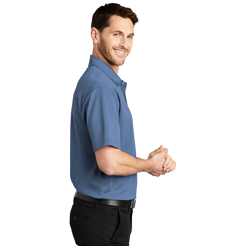 Port Authority K542 Silk Touch Heathered Performance Polo Shirt - Gorvex.com