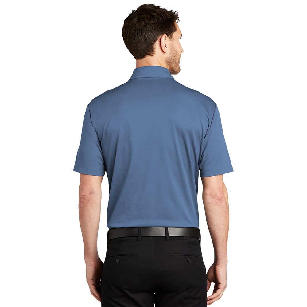 Port Authority K542 Silk Touch Heathered Performance Polo Shirt - Gorvex.com