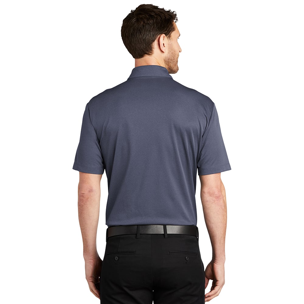 Port Authority K542 Silk Touch Heathered Performance Polo Shirt - Gorvex.com