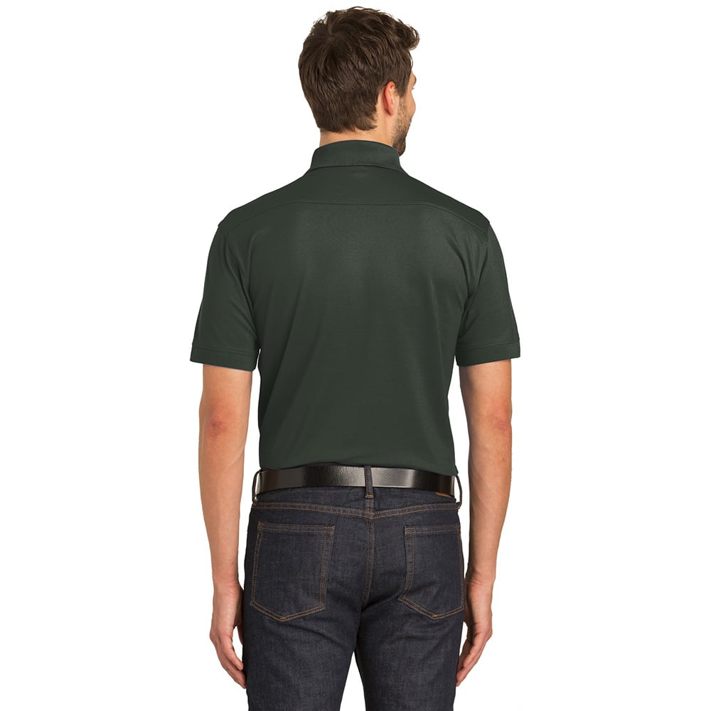 Port Authority K555 Stretch Pique Short Sleeve Polo Shirt - Gorvex.com