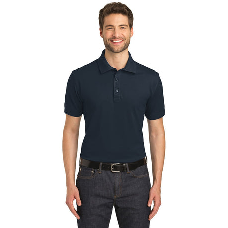 Port Authority K555 Stretch Pique Short Sleeve Polo Shirt - Gorvex.com