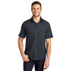 Port Authority K558 Fine Stripe Performance Polo with Contrast Collar - Gorvex.com