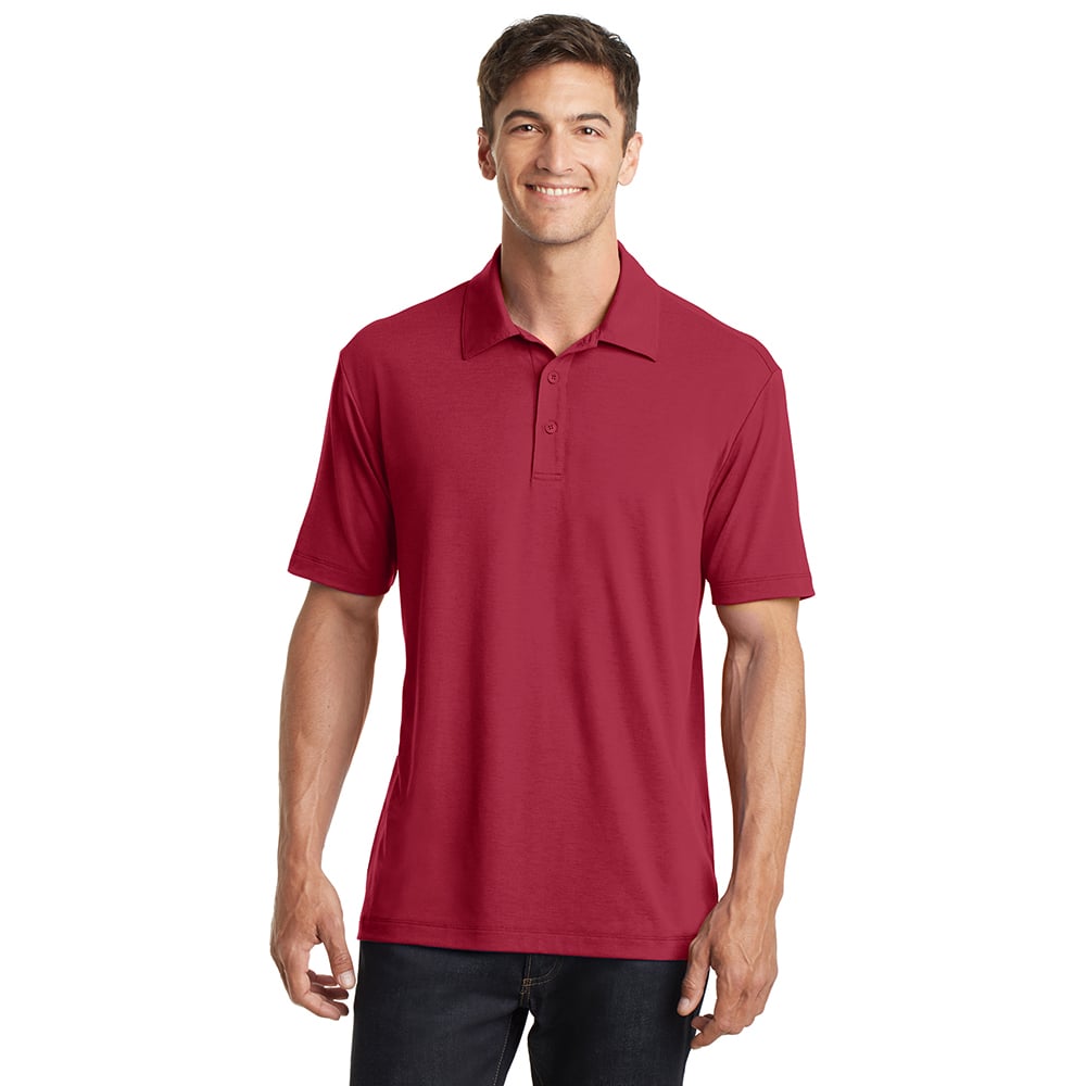 Port Authority K568 Cotton Touch Short Sleeve Performance Polo Shirt - Gorvex.com