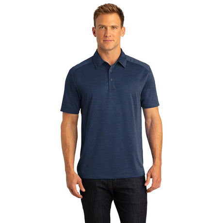 Port Authority K574 Digi Heather Jersey Performance Polo Shirt - Gorvex.com