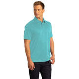 Port Authority K574 Digi Heather Jersey Performance Polo Shirt - Gorvex.com