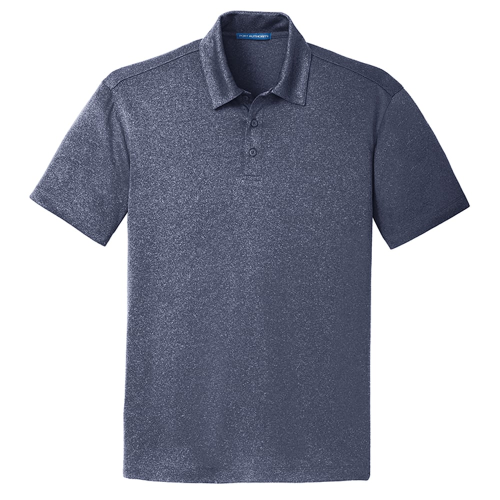 Port Authority K576 Trace Heather Performance Polo Shirt - Gorvex.com