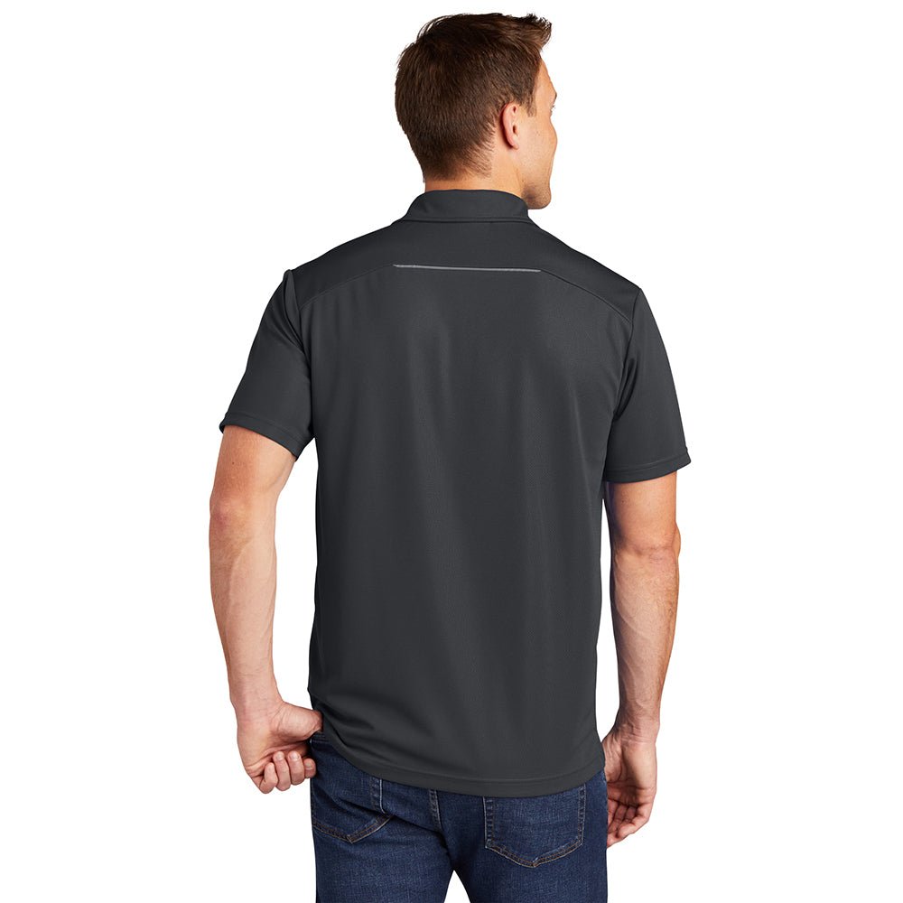 Port Authority K580 Pinpoint Mesh Polo with Reflective Accent - Gorvex.com