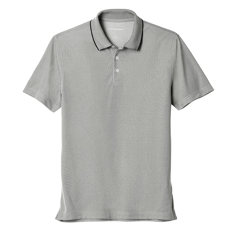 Port Authority K582 Poly Oxford Pique Polo with Tipped Collar - Gorvex.com